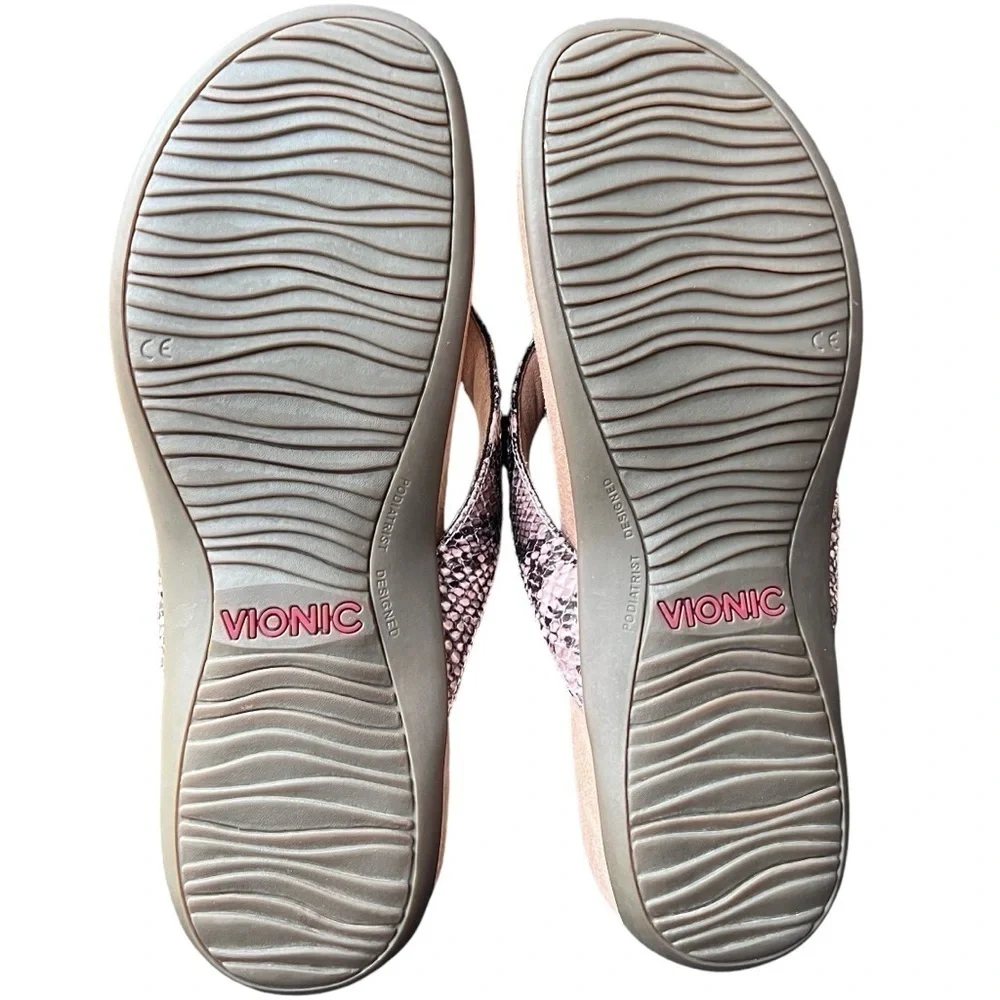 VIONIC LUCIA TOE POST SANDAL WOMEN'S size 11 - Picture 7 of 8